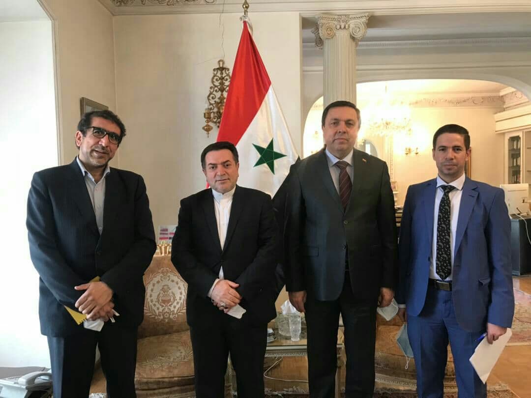 دیدار مدیرعامل شرکت شاهد با سفیر سوریه در ایران